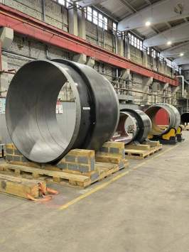 Изолирующая монолитная муфта наружным диаметром 2620 мм. Изготовлена для подземных сетей водоснабжения Газохимического комплекса в составе Комплекса переработки газа в районе посёлка Усть-Луга