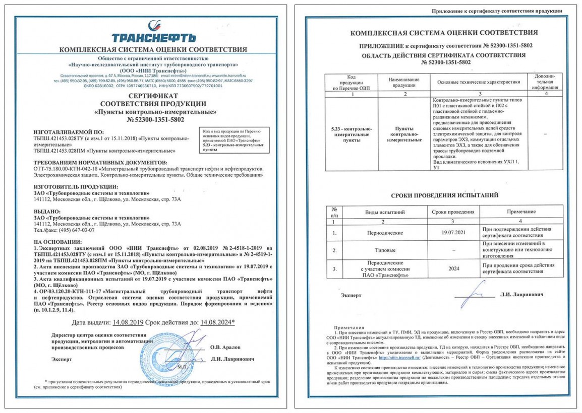 Сертификат пао. Сертификат соответствия ООО "НИИ Транснефть" АКРУС. Сертификат соответствия ООО "НИИ Транснефть". Сертификат соответствия требованиям нормативных документов. Паспорт на контрольно измерительный пункт.